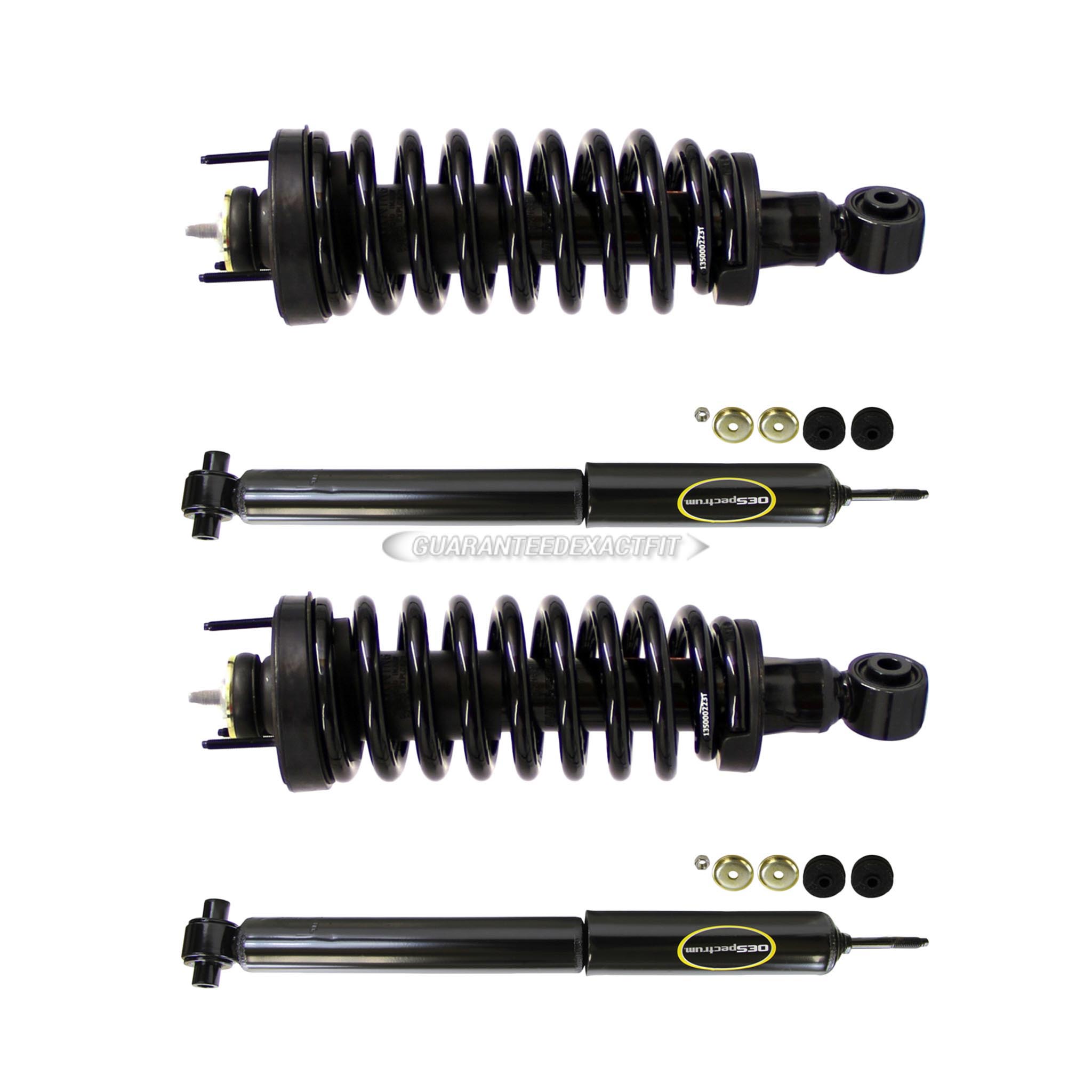 2008 Lincoln Town Car Shock and Strut Set Executive Sedan w/o Commercial Chassis Front and