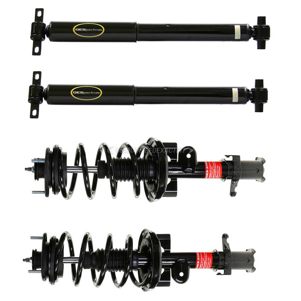 BuyAutoParts 77-69456G4 Shock and Strut Set