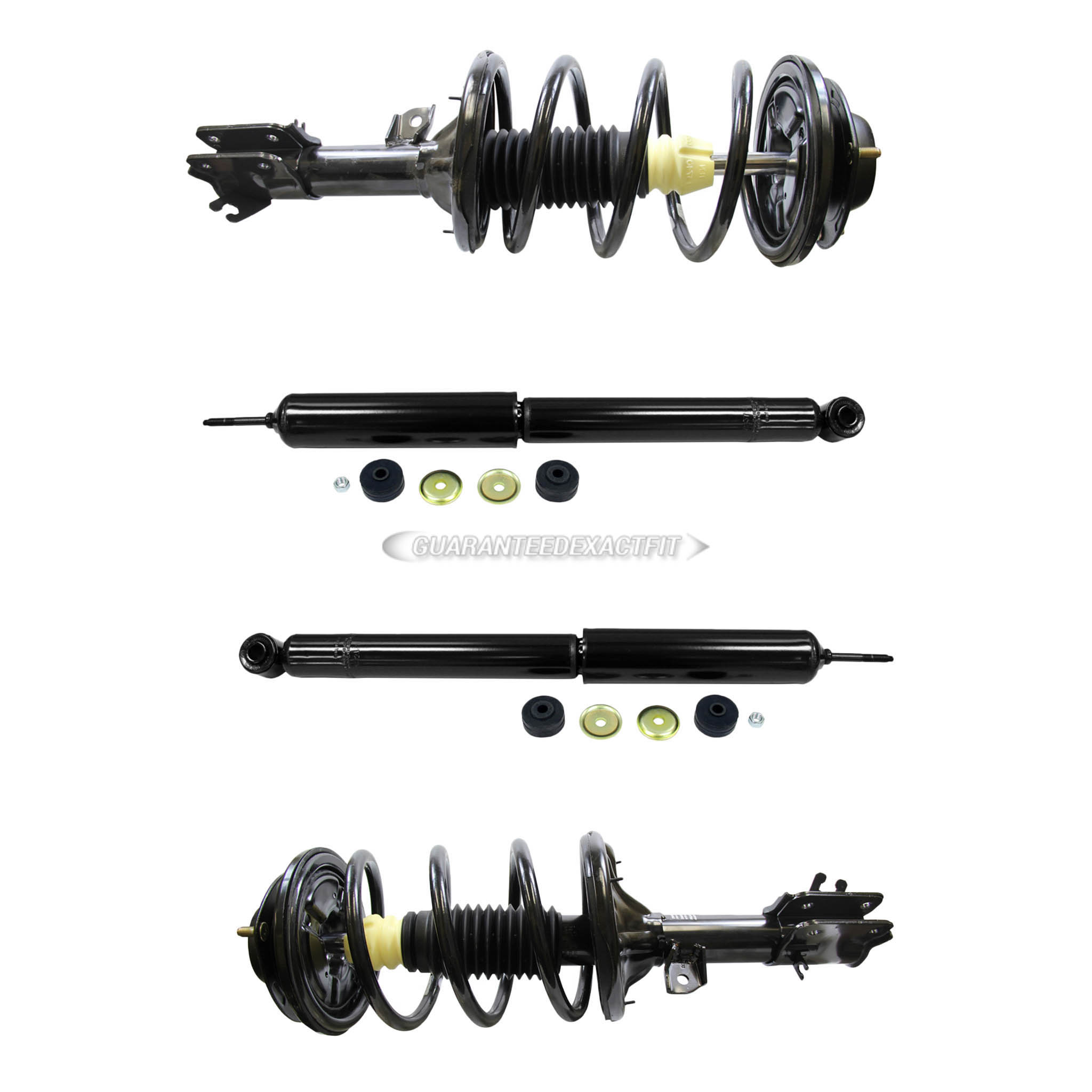 2004 Hyundai Santa Fe Shock and Strut Set 2.7L Eng. V6 Eng. Front and Rear Kit w/ Front