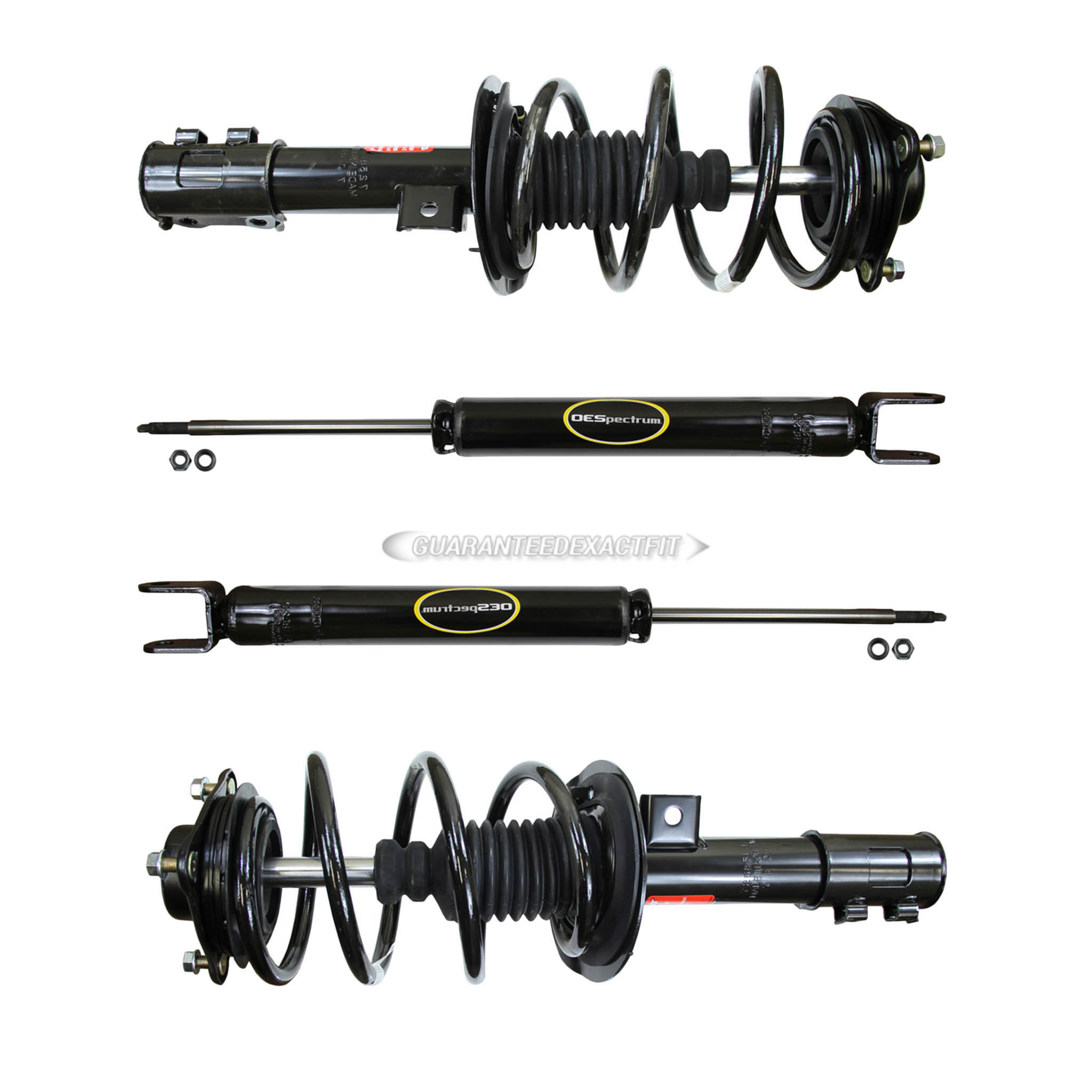 2011 Hyundai Sonata Shock and Strut Set Limited w/o Factory Pro Kit