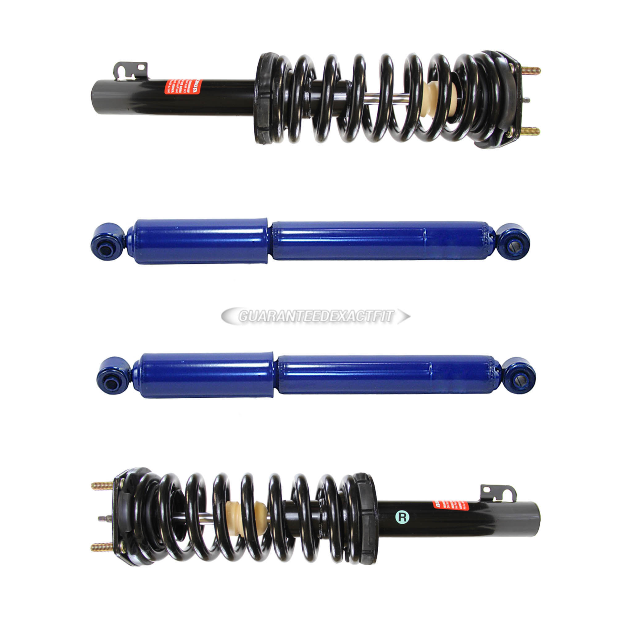 2005 Jeep Grand Cherokee Shock and Strut Set Front and Rear Kit