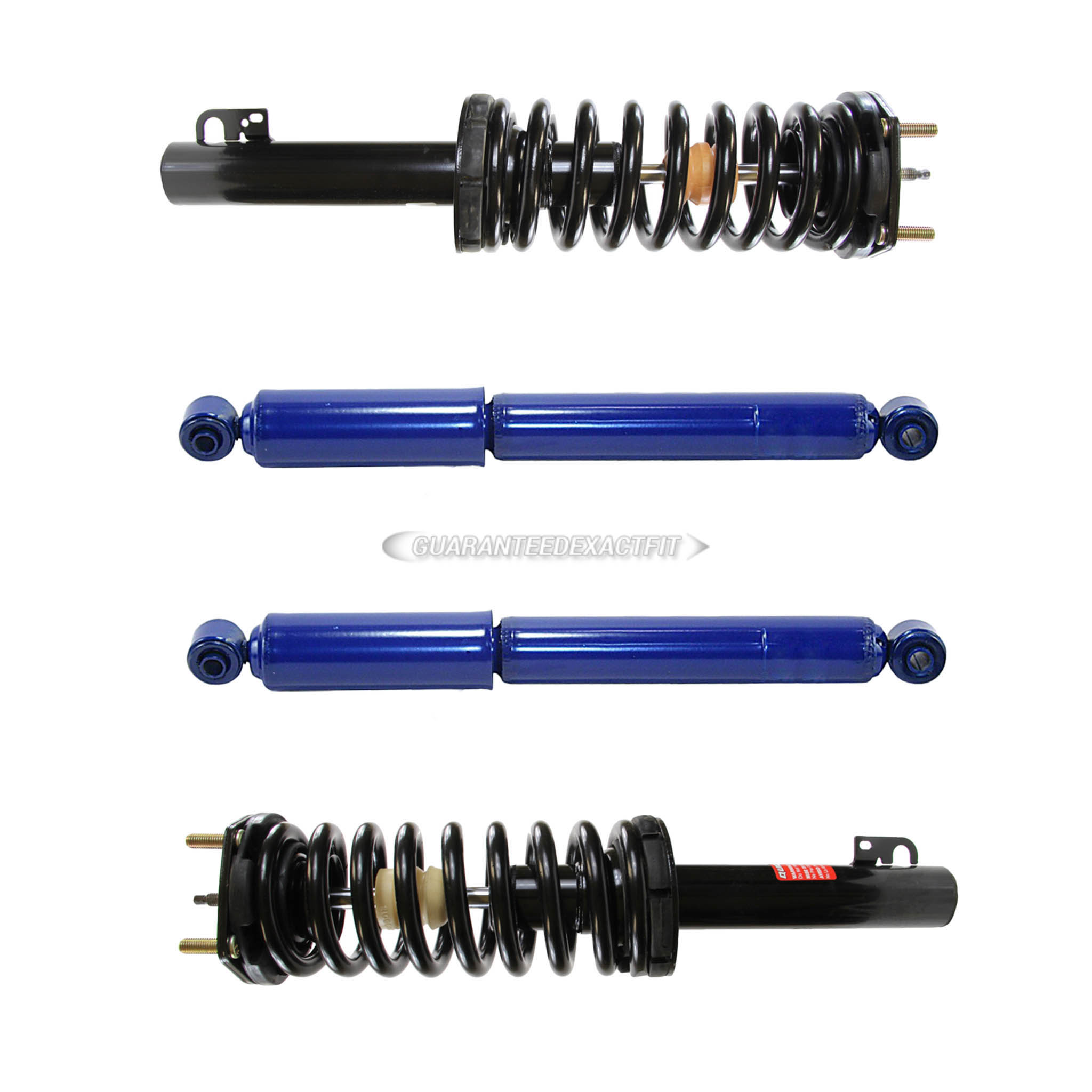 2006 Jeep Grand Cherokee Shock and Strut Set Excl. SRT8 Front and