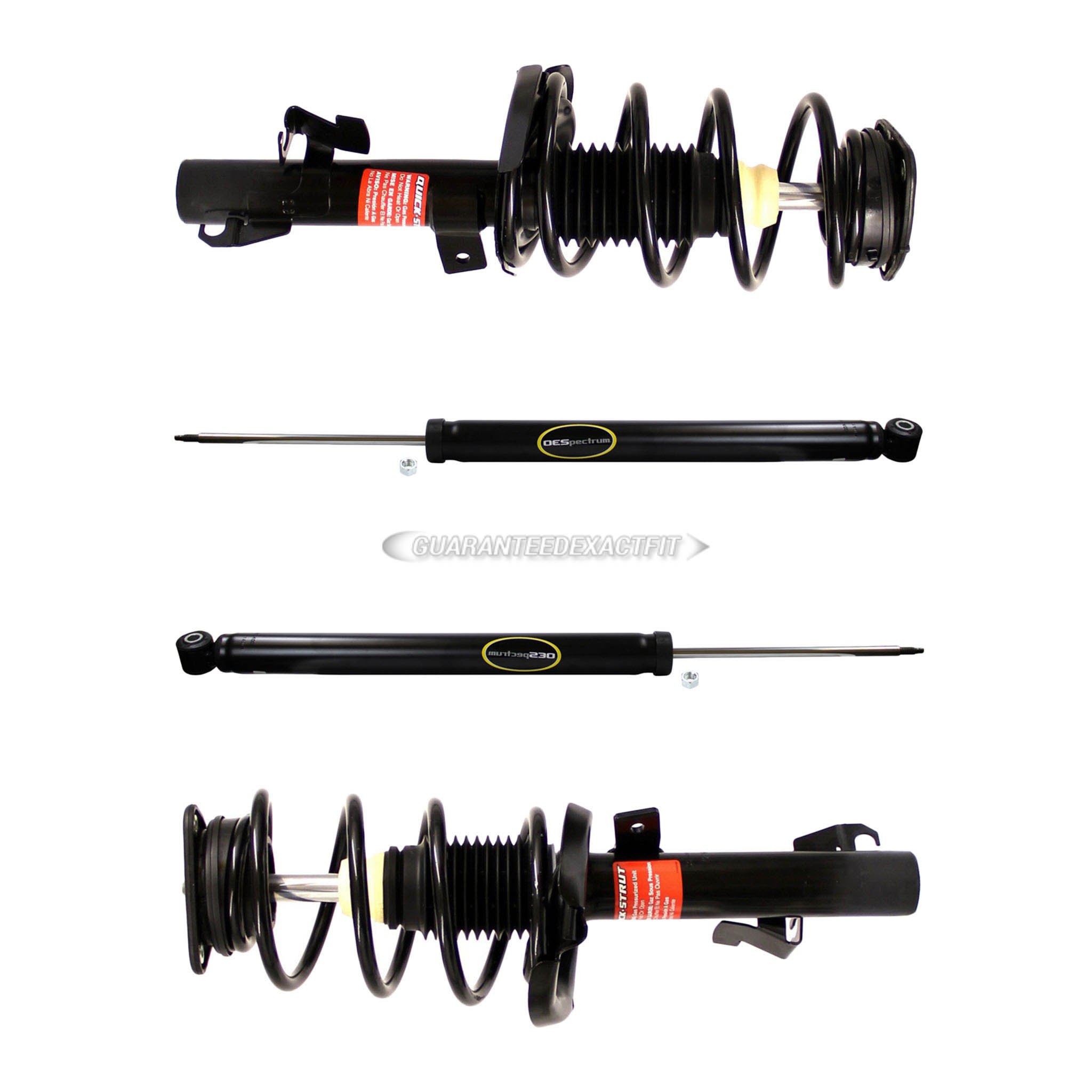 2011 Mazda 3 Shock and Strut Set
