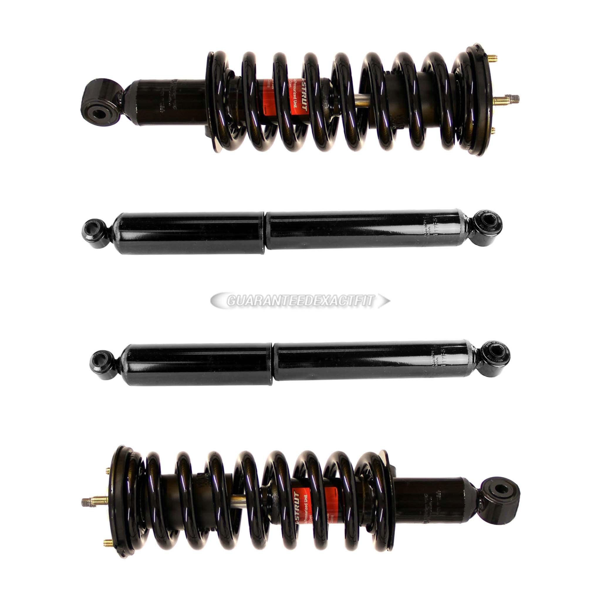 2006 Nissan Xterra Shock and Strut Set SE 4WD w/o Off Road Susp