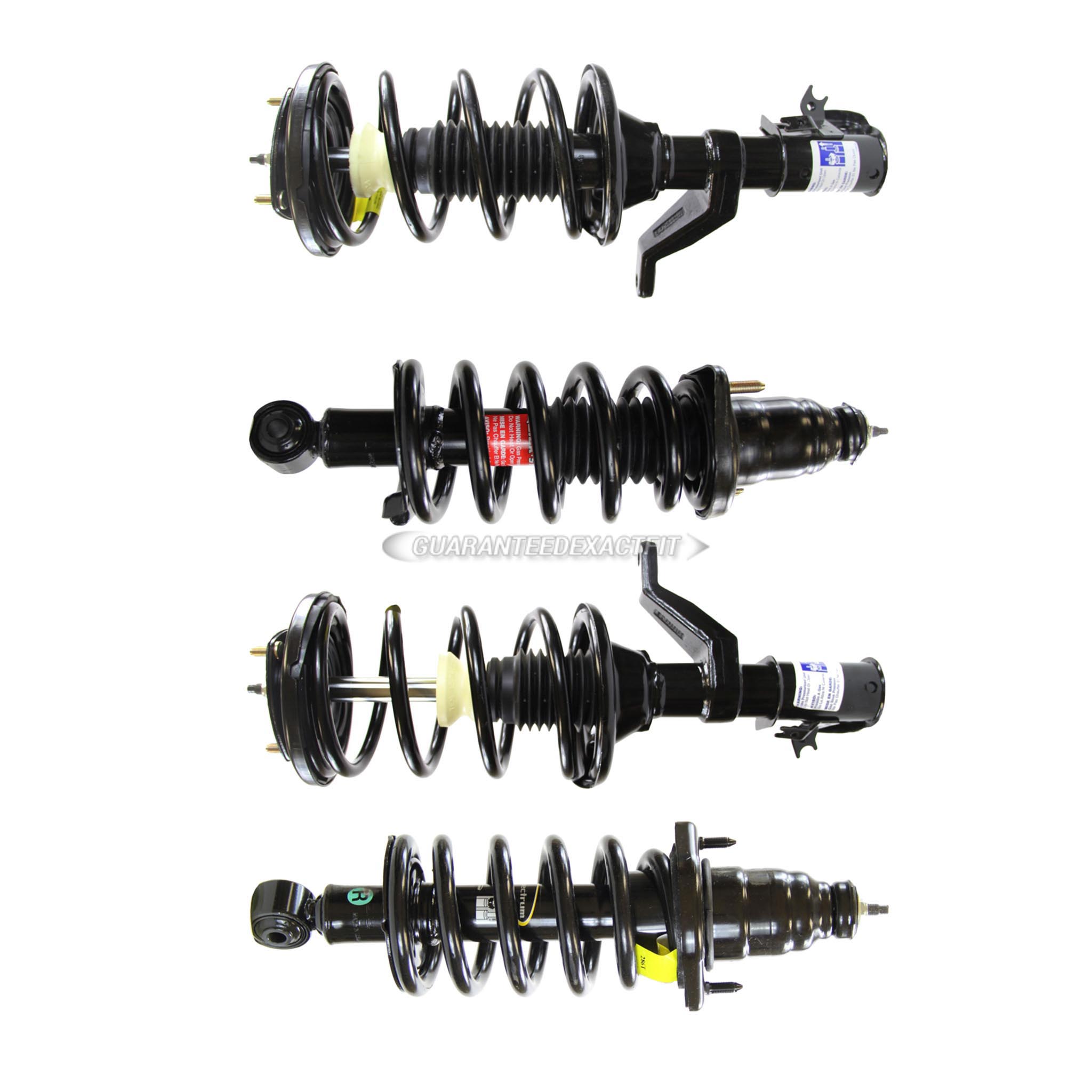 2005 Honda Element Shock and Strut Set Front and Rear Kit 7770096 EA