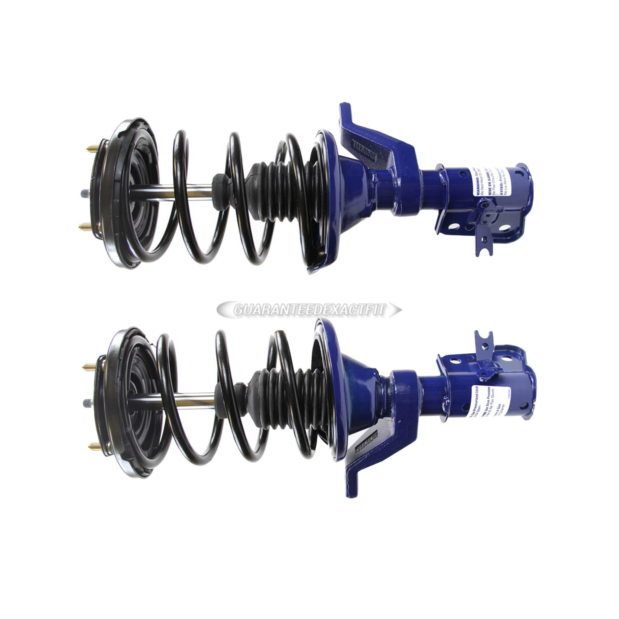 For 2001 2002 2003 2004 2005 Honda Civic Rear Pair Complete Shocks Struts