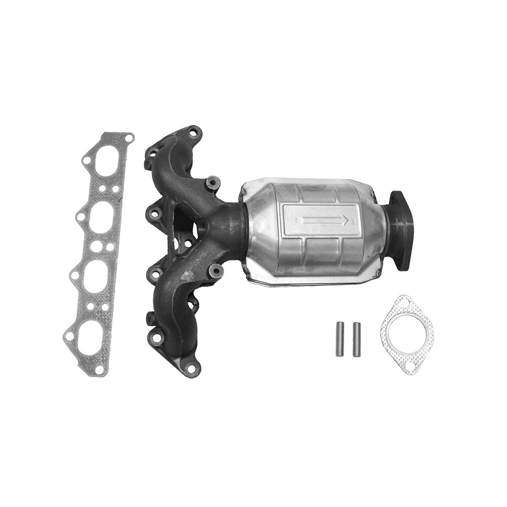 2004 Kia Spectra Catalytic Converter w/ Exhaust Manifold