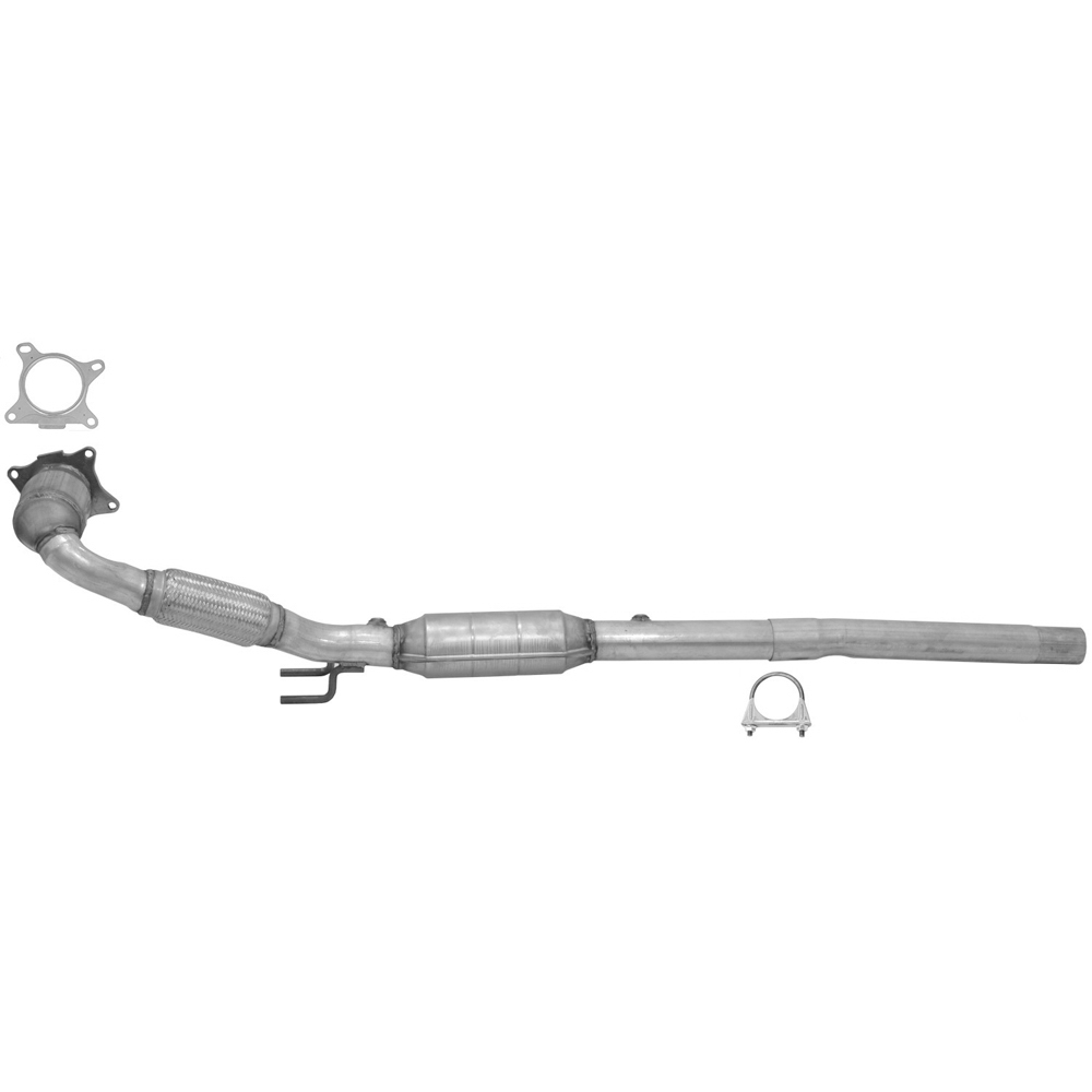 2012 Volkswagen CC Catalytic Converter CARB Approved