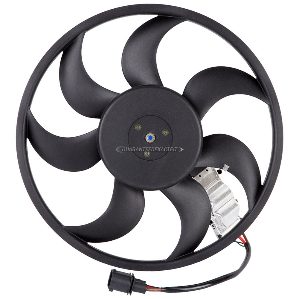 2007 Audi Q7 Cooling Fan Assembly Right Side 3.6L Models 1920750 AN