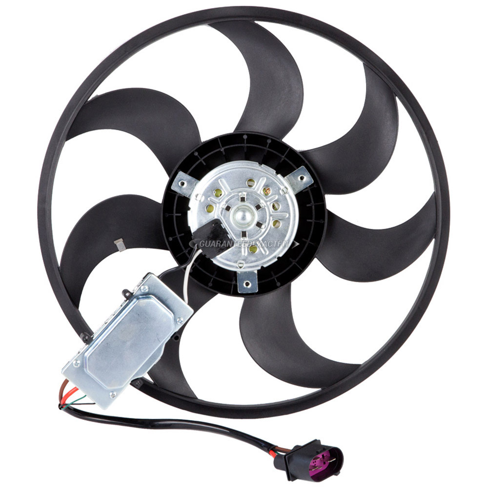 2007 Audi Q7 Cooling Fan Assembly Right Side 3.6L Models 1920750 AN