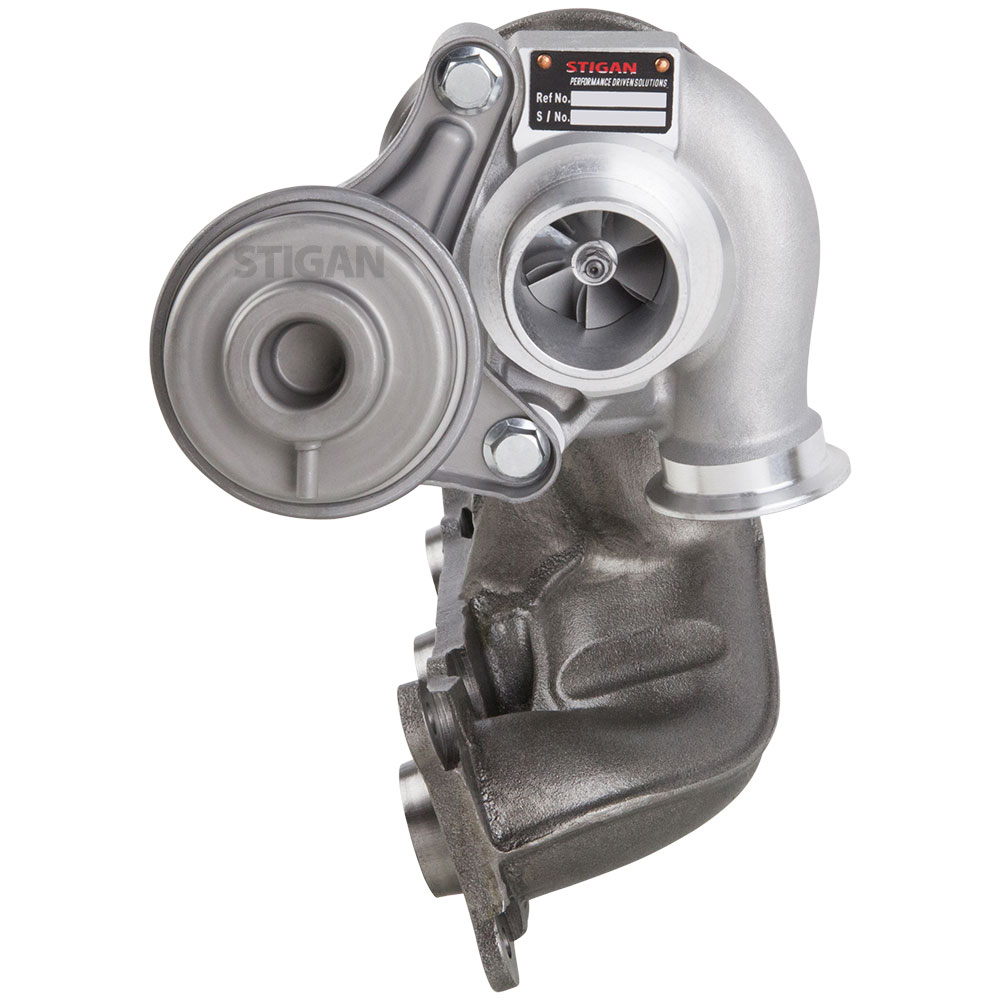 2007 BMW 335i Turbocharger and Installation Accessory Kit Front and