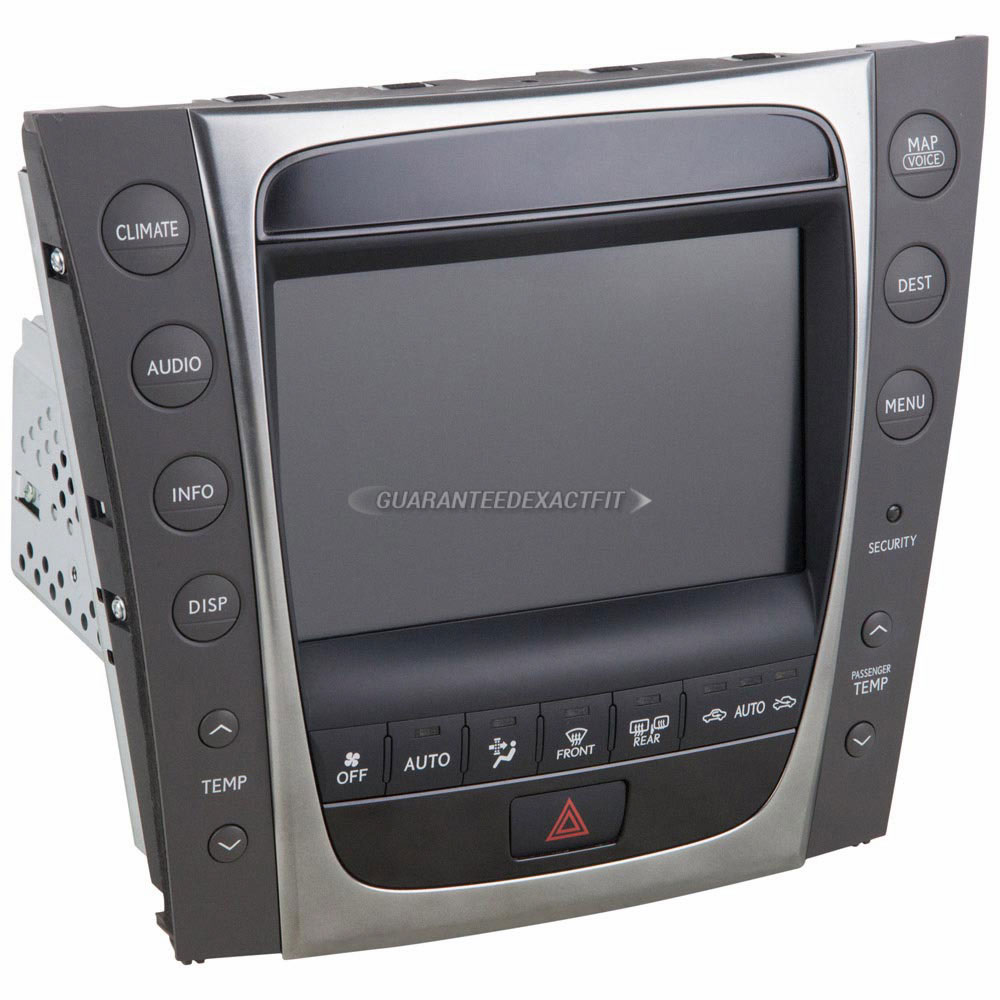 2008 Lexus gs350 center module screen 