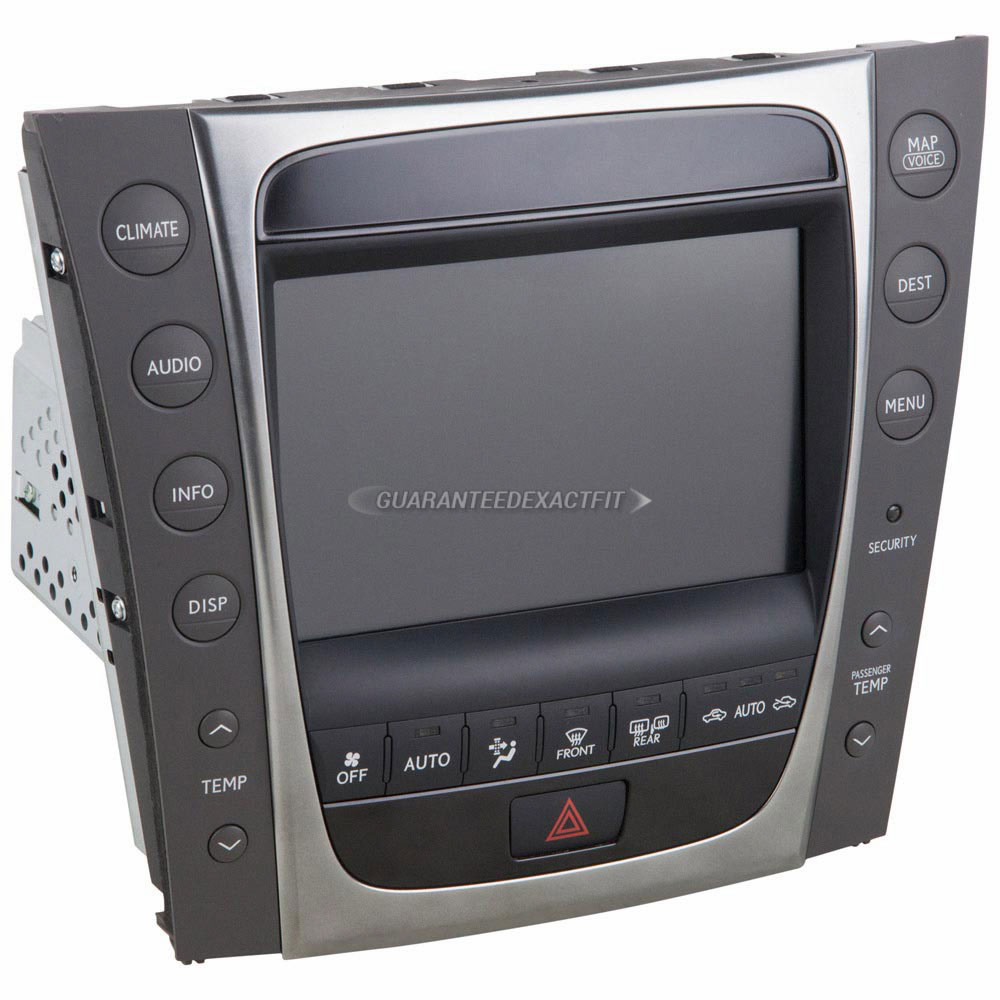 2007 Lexus Gs350 center module screen 