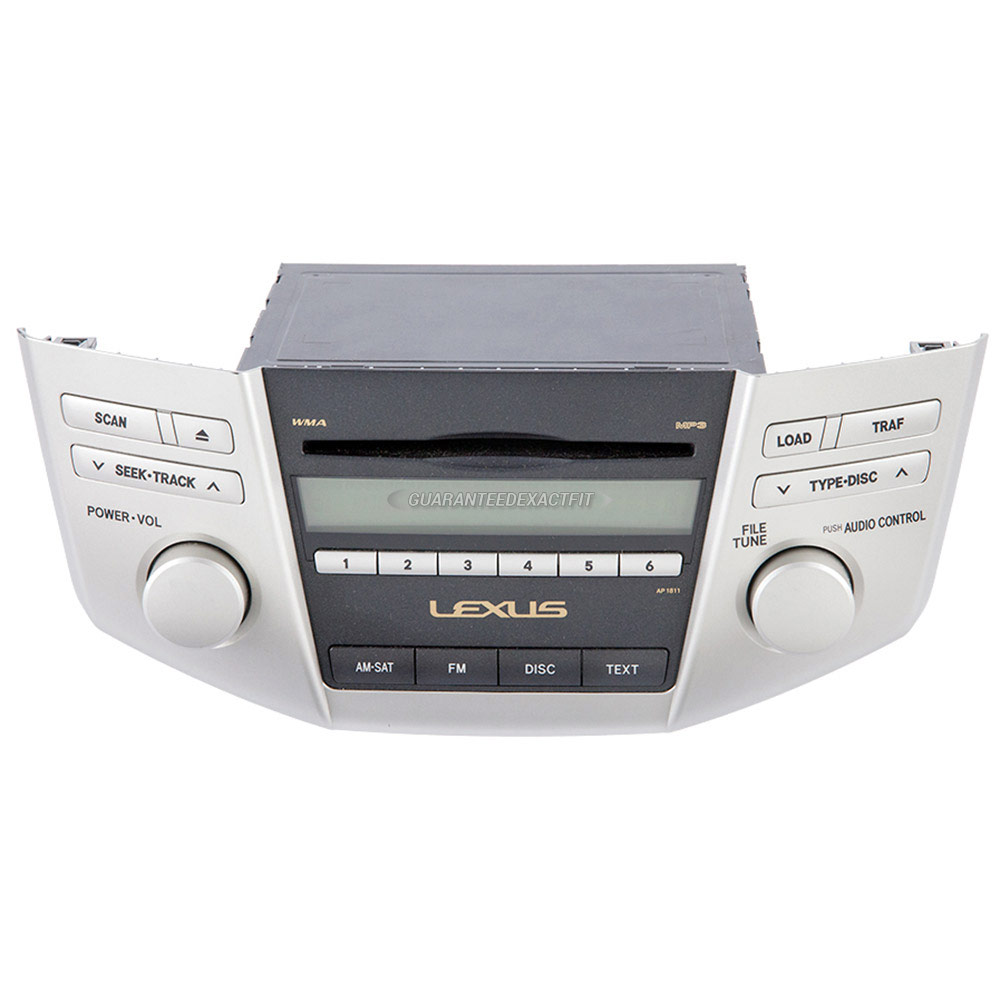 2007 Lexus RX400h Radio or CD Player