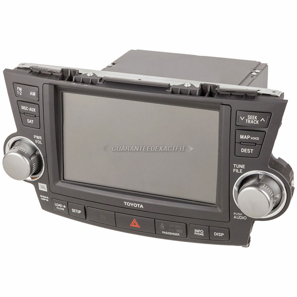 2012 Toyota Highlander Navigation Unit