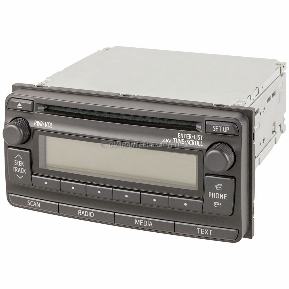 2013 Toyota Corolla Radio or CD Player AMFMMP3Satellite Single CD