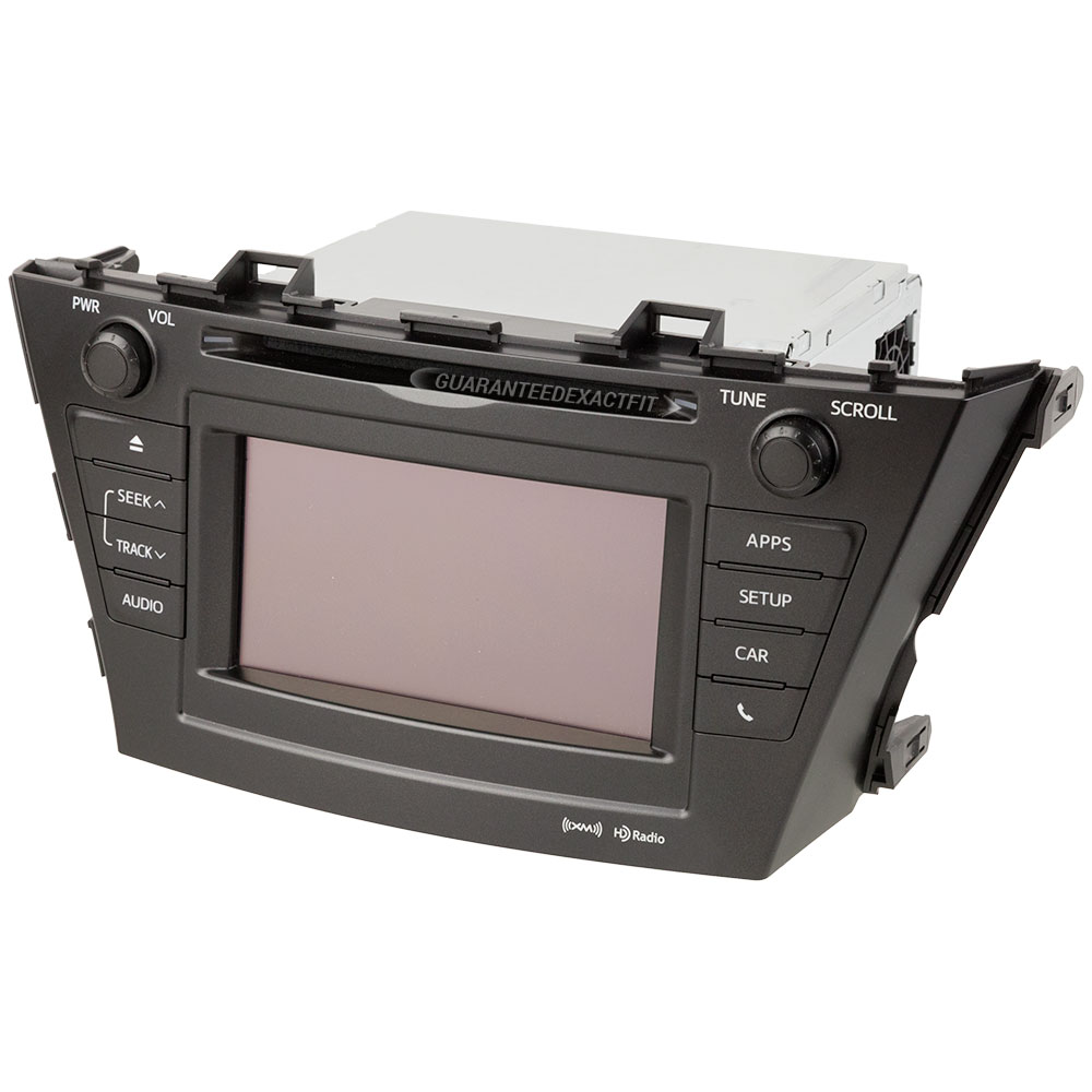 2013 Toyota Prius Navigation Unit InDash Navigation with face code