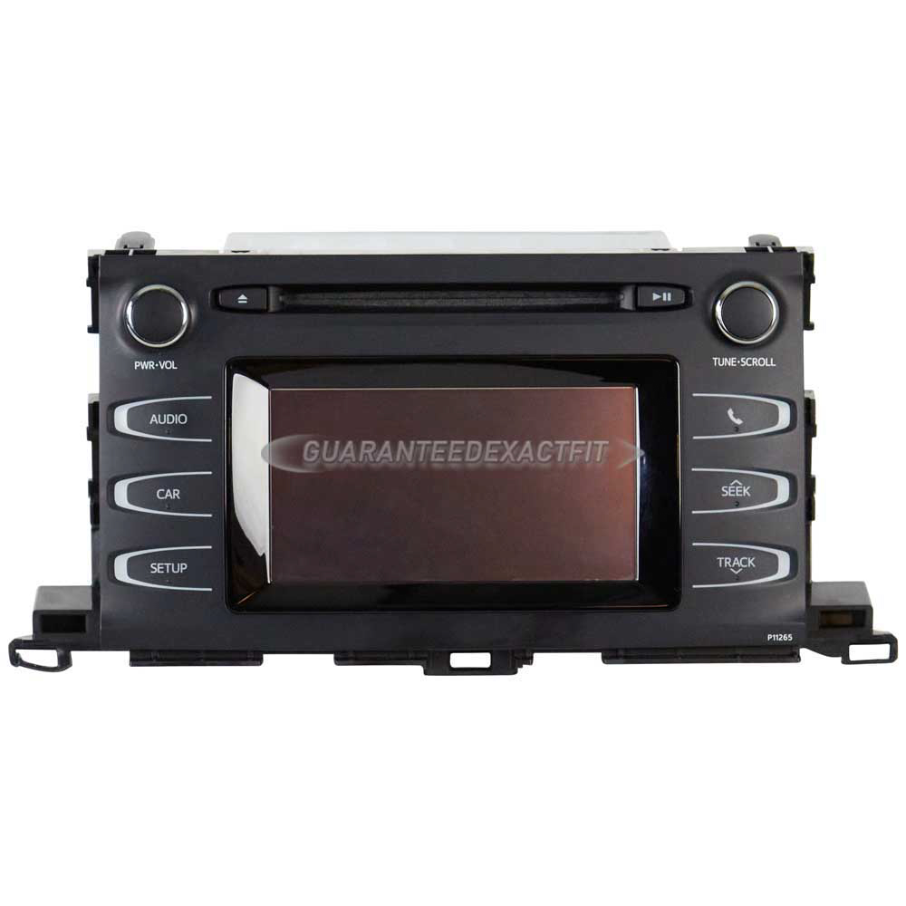 2015 Toyota Highlander Radio or CD Player