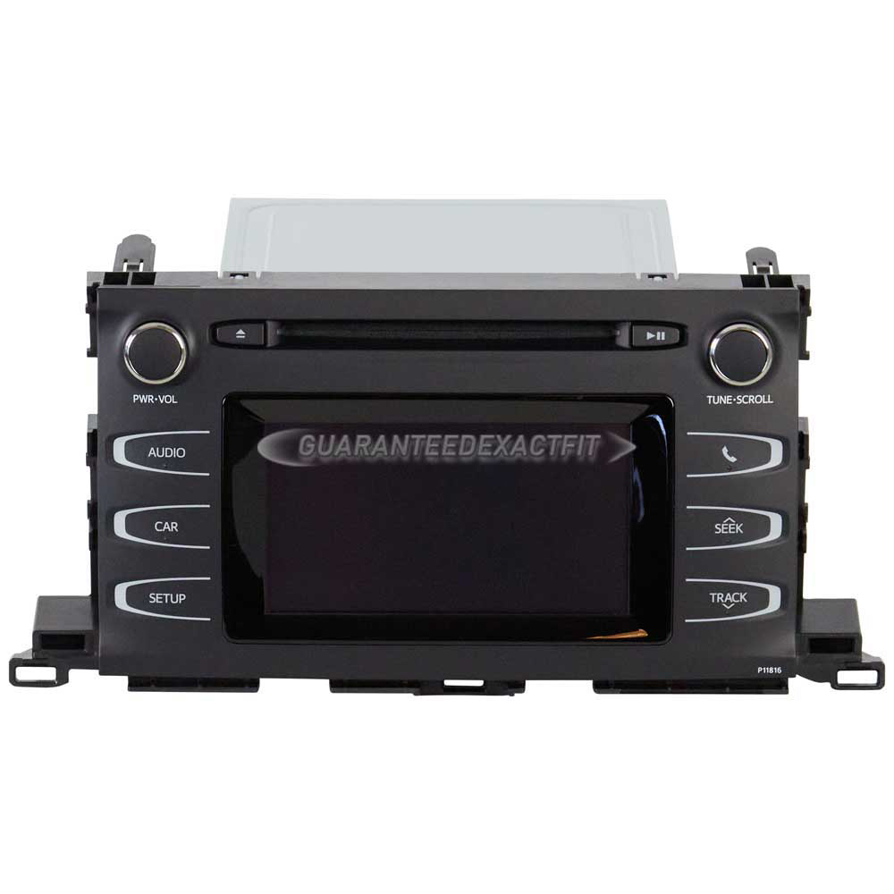 2017 Toyota Highlander Radio or CD Player