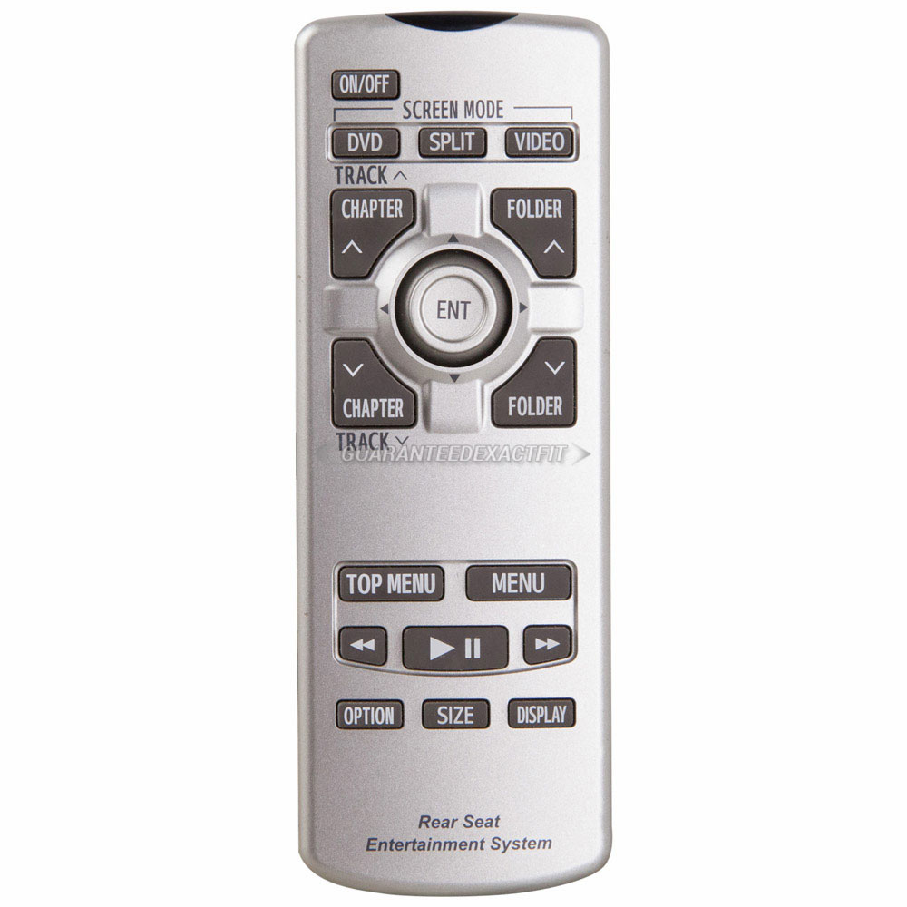 2012 Toyota Sienna Entertainment Player