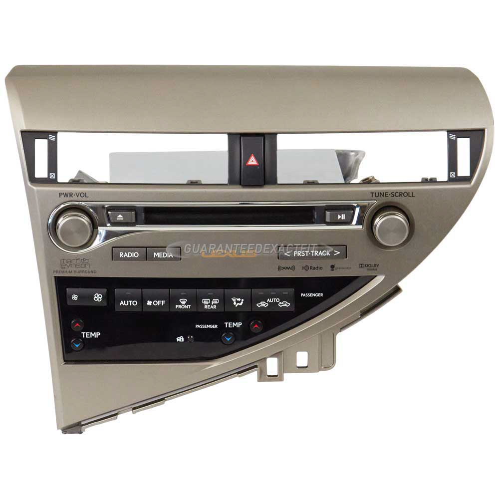  Lexus rx350 entertainment player 