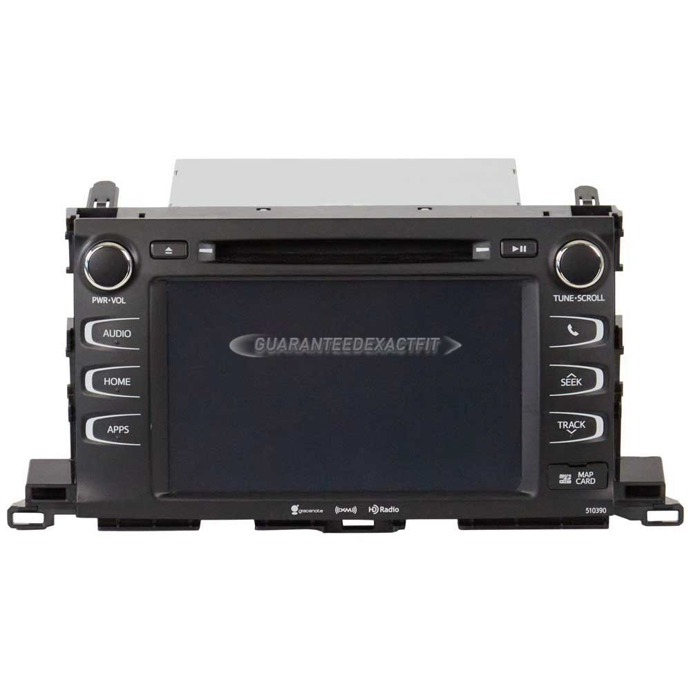 2017 Toyota Highlander Navigation Unit