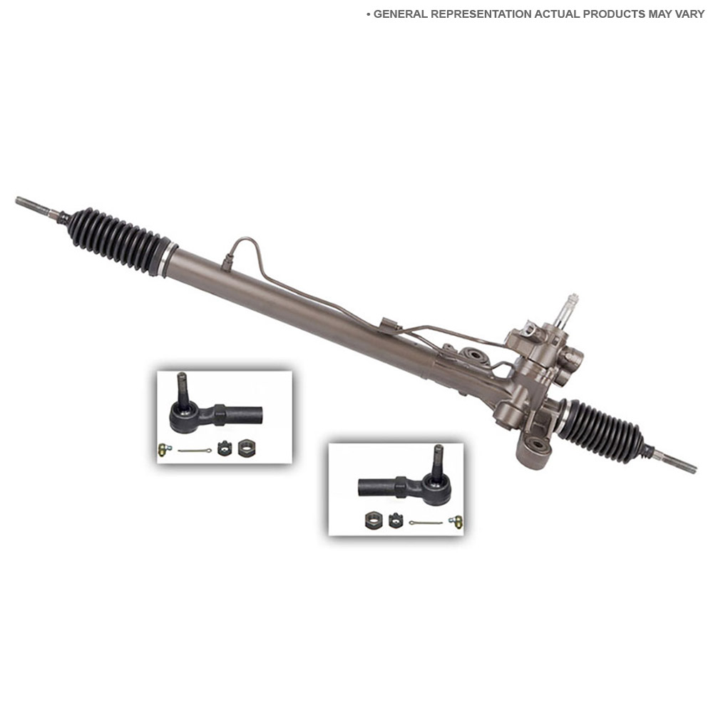 Mercedes Benz SL500 Power Steering Rack and Outer Tie Rod Kit