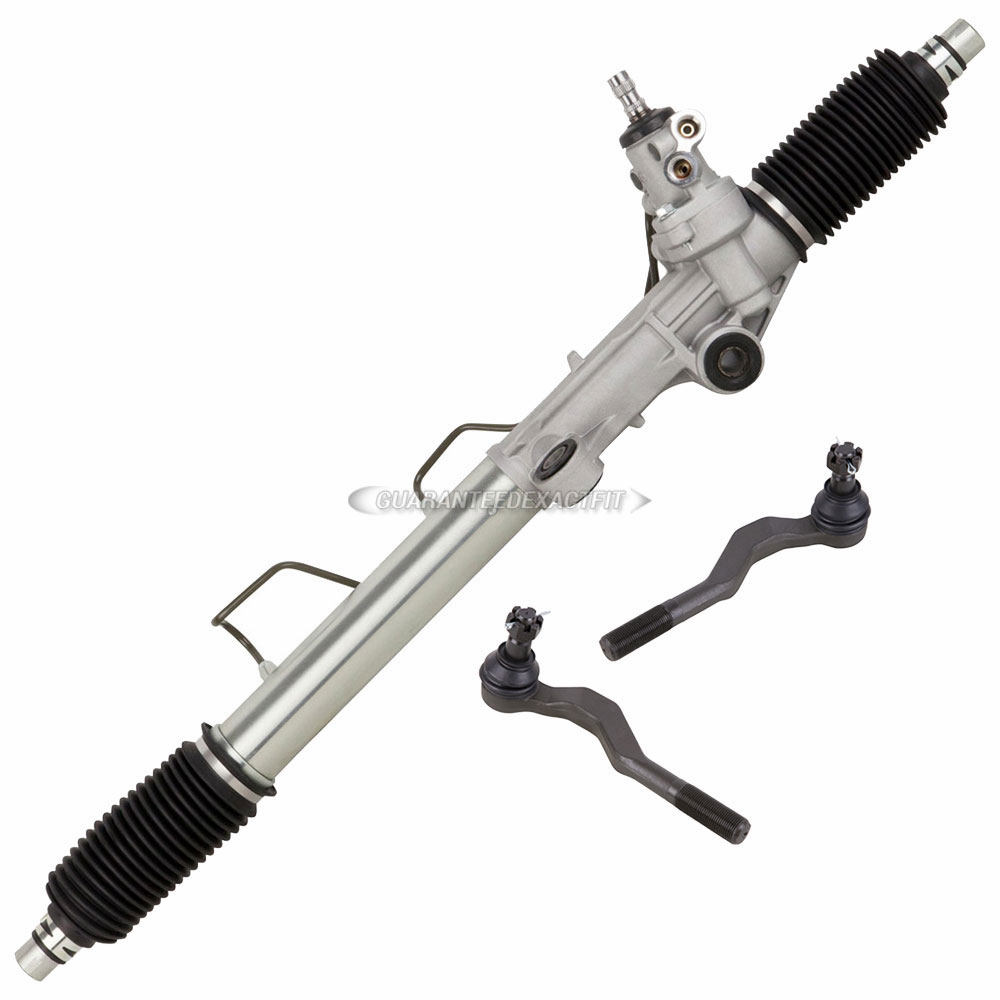 2003 Toyota Rack and Pinion and Outer Tie Rod Kit With Power