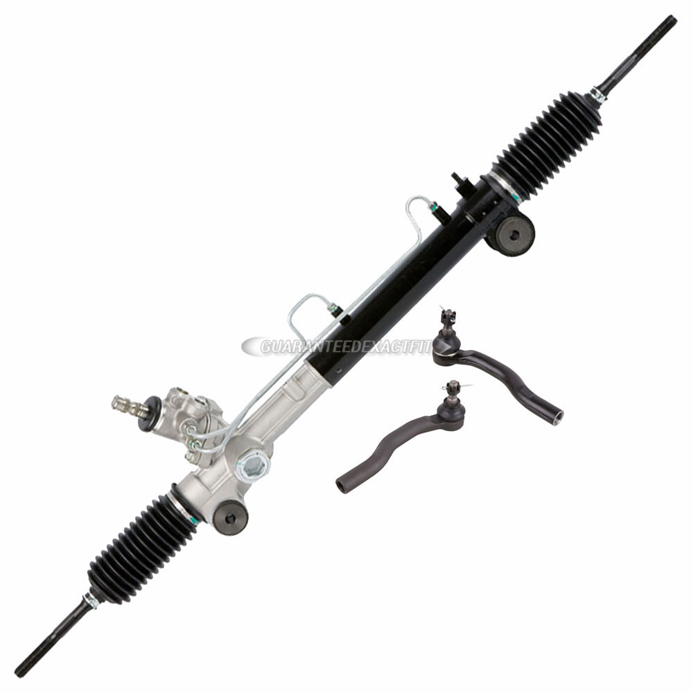  Lexus ES330 Rack and Pinion and Outer Tie Rod Kit 