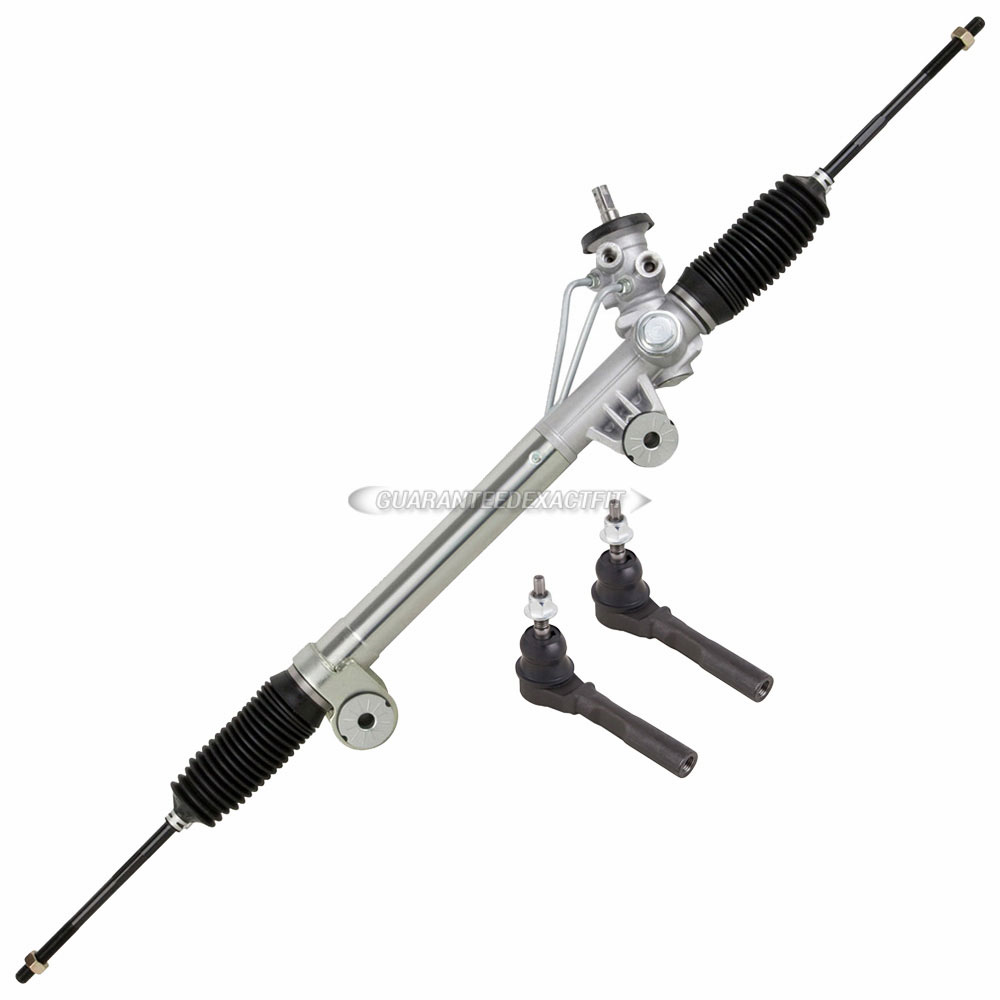 2006 Chevrolet Silverado Rack and Pinion and Outer Tie Rod Kit Power Steering 1500 2WD 89