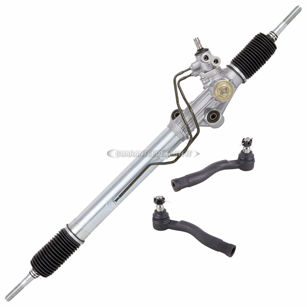  Lexus LX470 Rack and Pinion and Outer Tie Rod Kit 