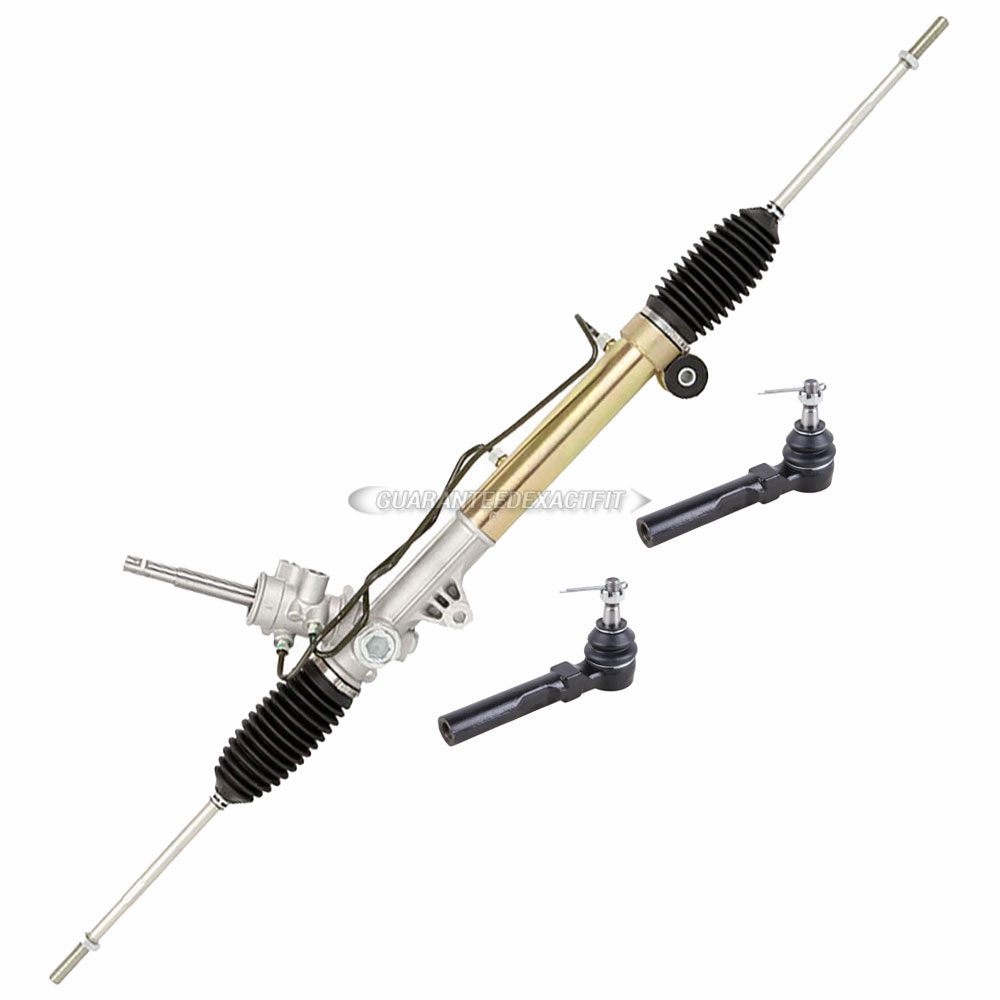 2005 Buick Rendezvous Rack and Pinion and Outer Tie Rod Kit 