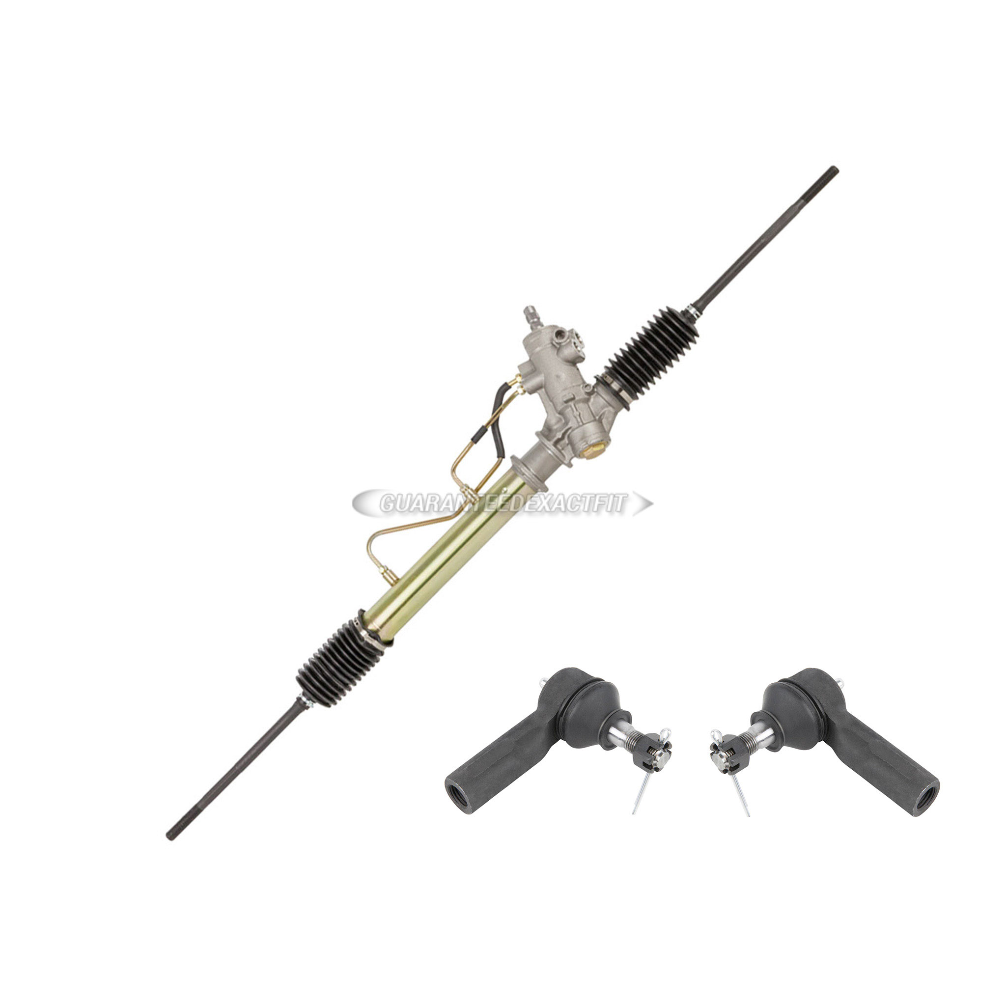 1991 Geo Prizm Rack and Pinion and Outer Tie Rod Kit