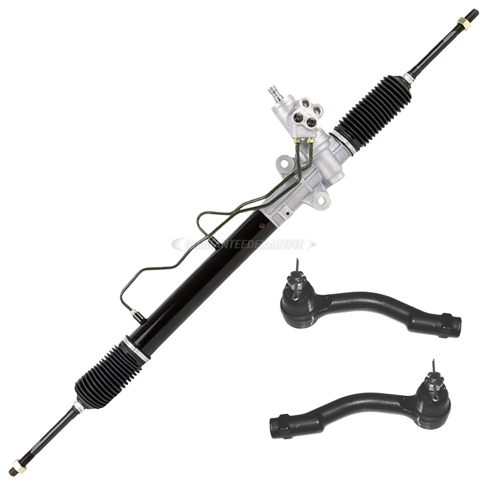 BuyAutoParts 89-20176K9 Rack and Pinion and Outer Tie Rod Kit