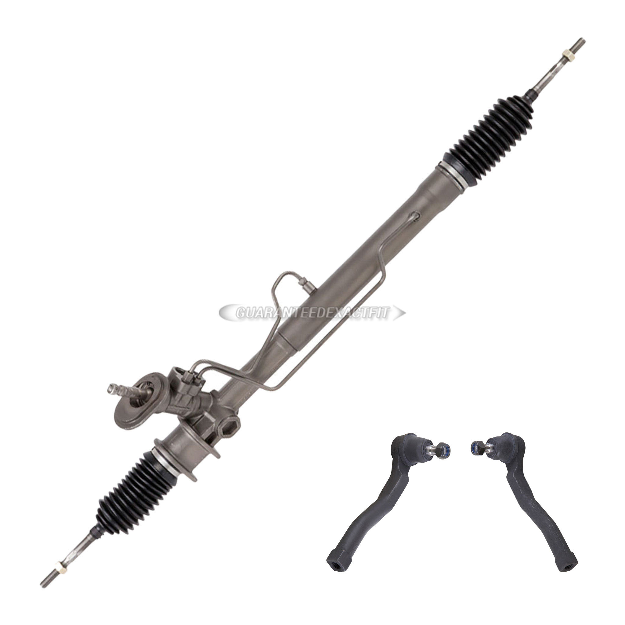 2004 Chevrolet Aveo Rack and Pinion and Outer Tie Rod Kit