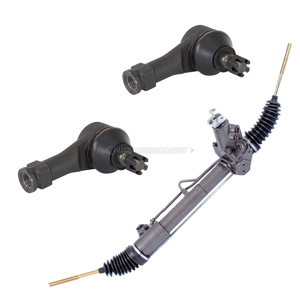 BuyAutoParts 89-20221K7 Rack and Pinion and Outer Tie Rod Kit