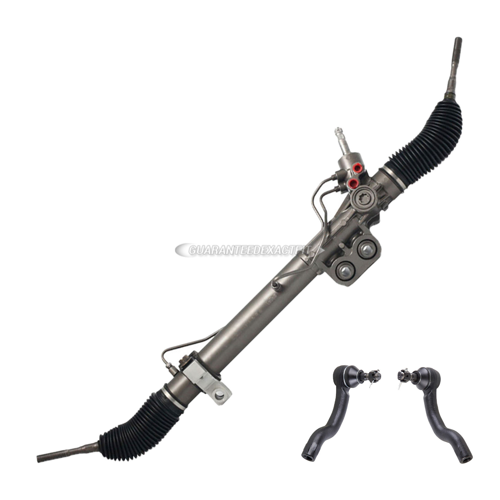 2012 Nissan Frontier Rack and Pinion and Outer Tie Rod Kit