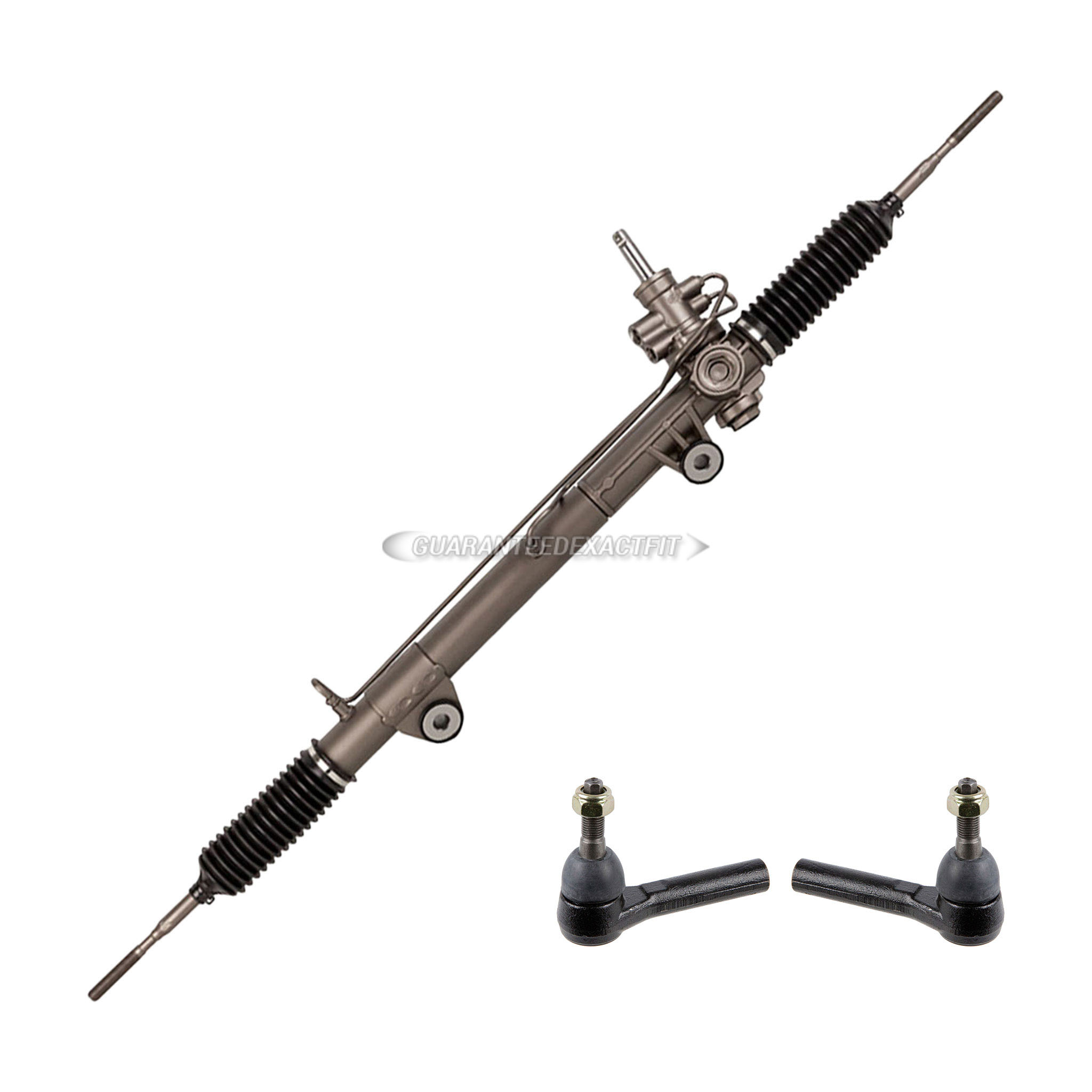  Mitsubishi Raider Rack and Pinion and Outer Tie Rod Kit 