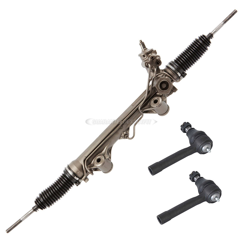 BuyAutoParts 89-20268K7 Rack and Pinion and Outer Tie Rod Kit
