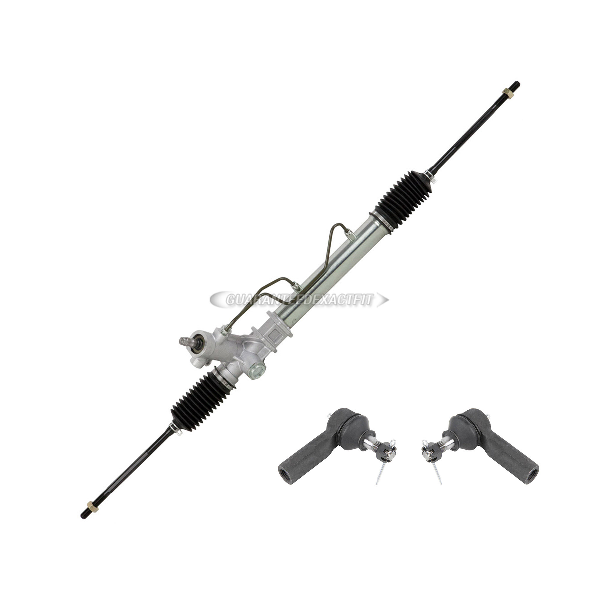 2001 Toyota Corolla Rack and Pinion and Outer Tie Rod Kit Power