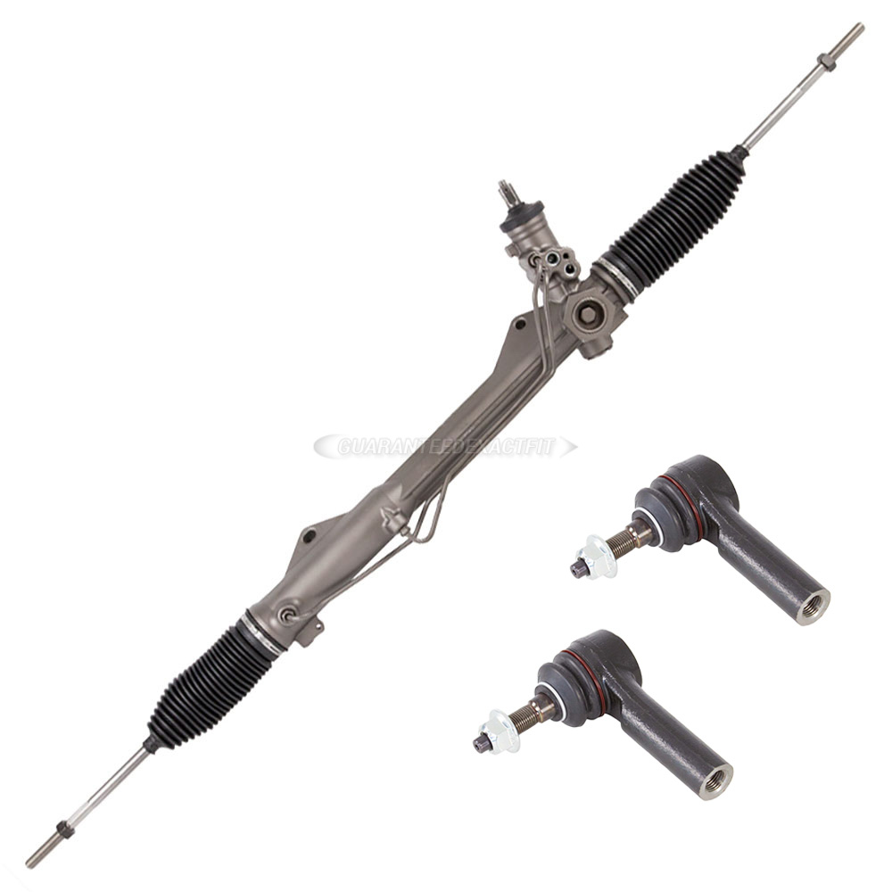 BuyAutoParts 89-20314K7 Rack and Pinion and Outer Tie Rod Kit