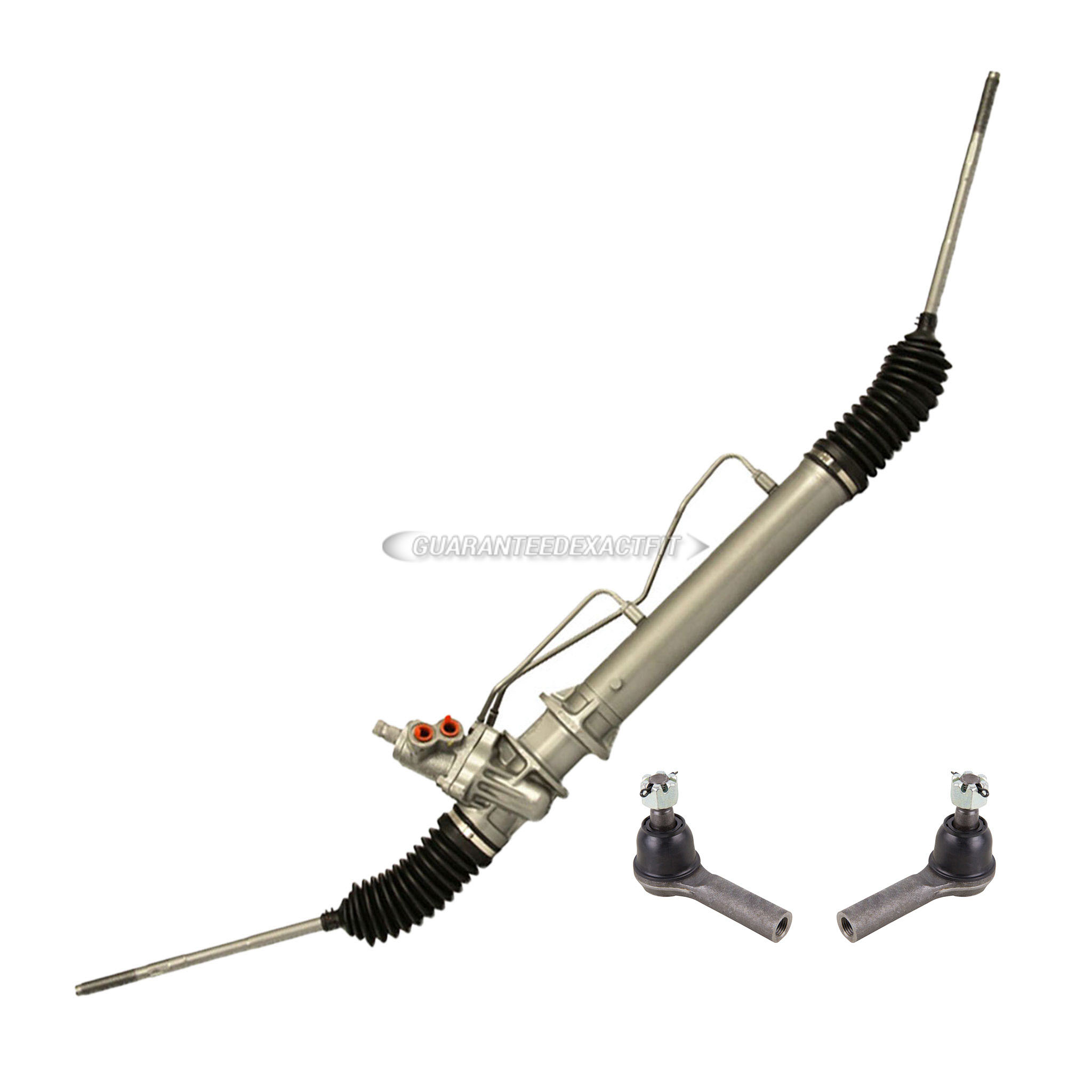 2003 Nissan Pathfinder Rack and Pinion and Outer Tie Rod Kit