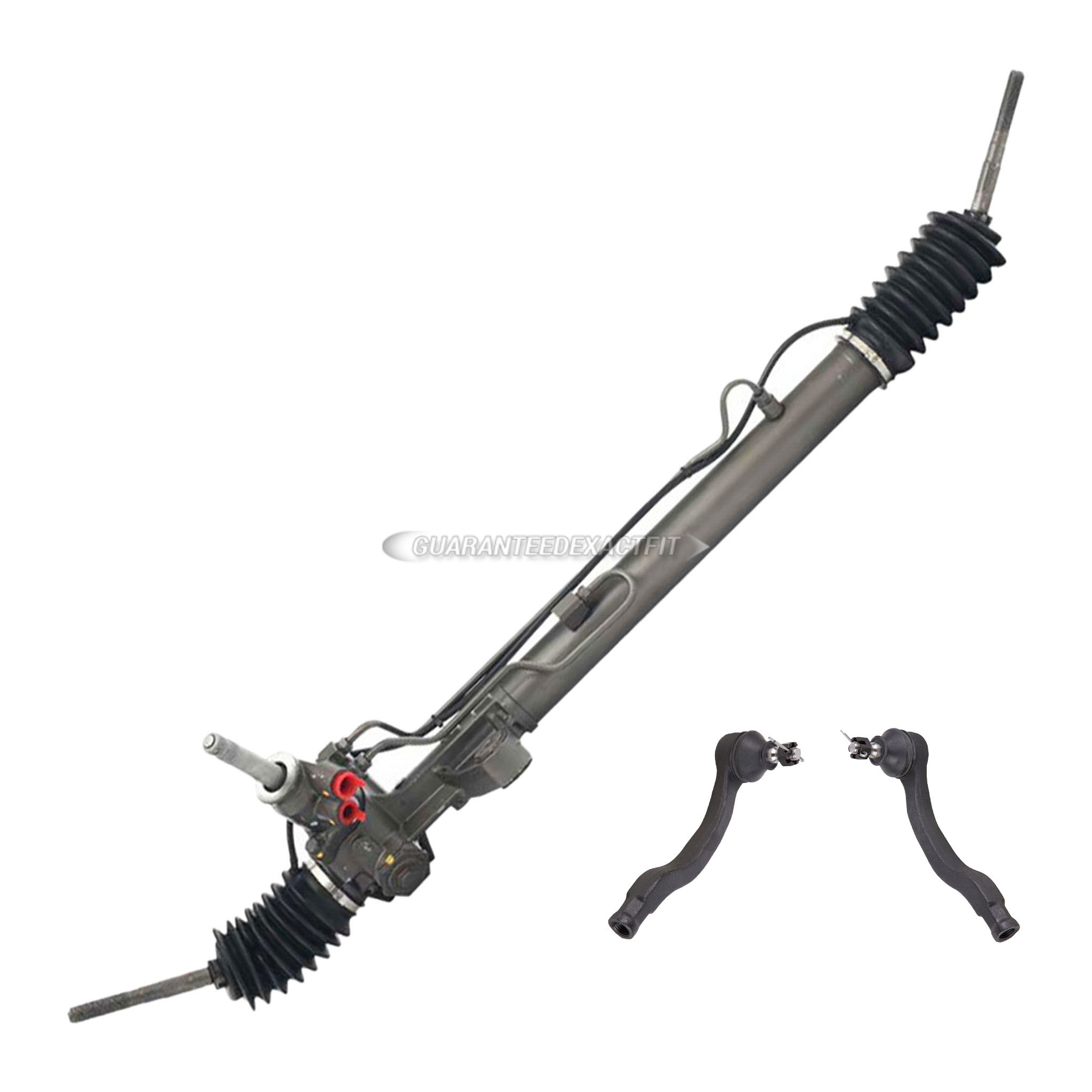1999 Honda Civic Rack and Pinion and Outer Tie Rod Kit Power Steering