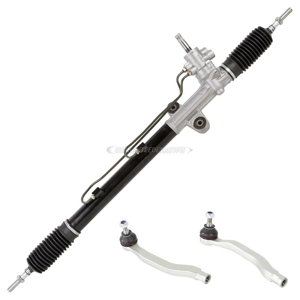 BuyAutoParts 89-20417K9 Rack and Pinion and Outer Tie Rod Kit