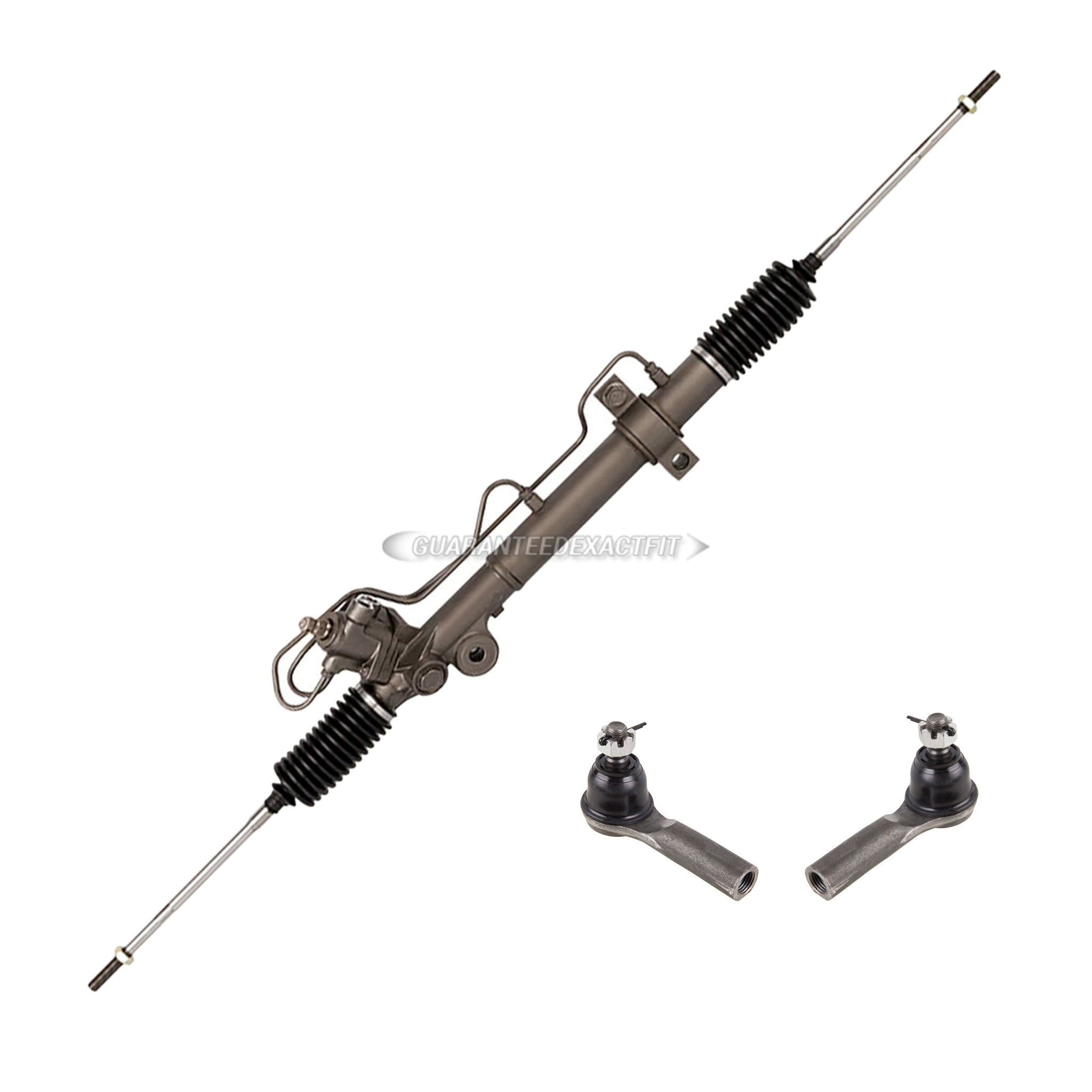 2005 Nissan Altima Rack and Pinion and Outer Tie Rod Kit