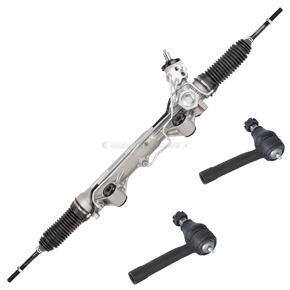 BuyAutoParts 89-20509K9 Rack and Pinion and Outer Tie Rod Kit