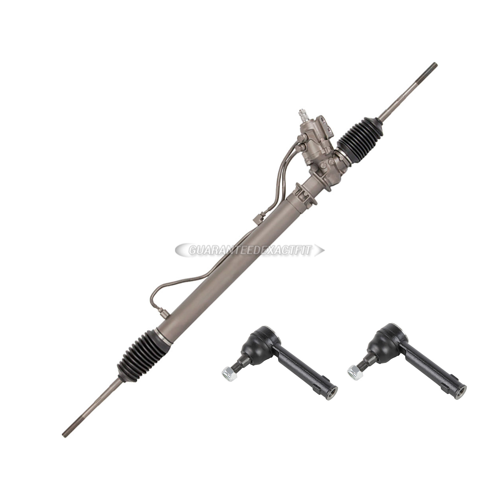 2005 Infiniti Q45 Rack and Pinion and Outer Tie Rod Kit 