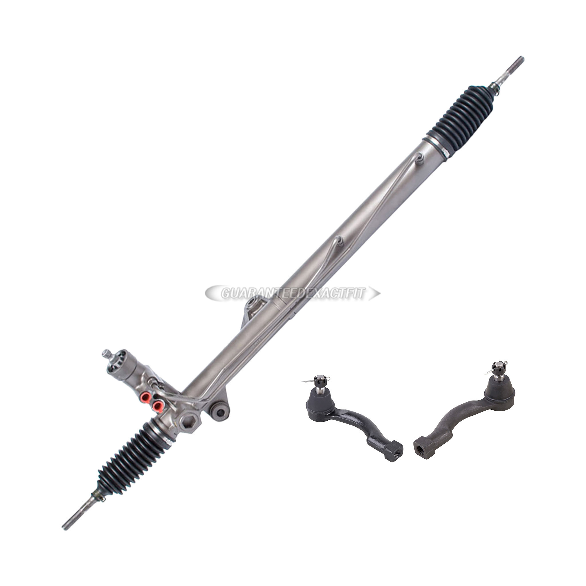 2004 Kia Sorento Rack and Pinion and Outer Tie Rod Kit