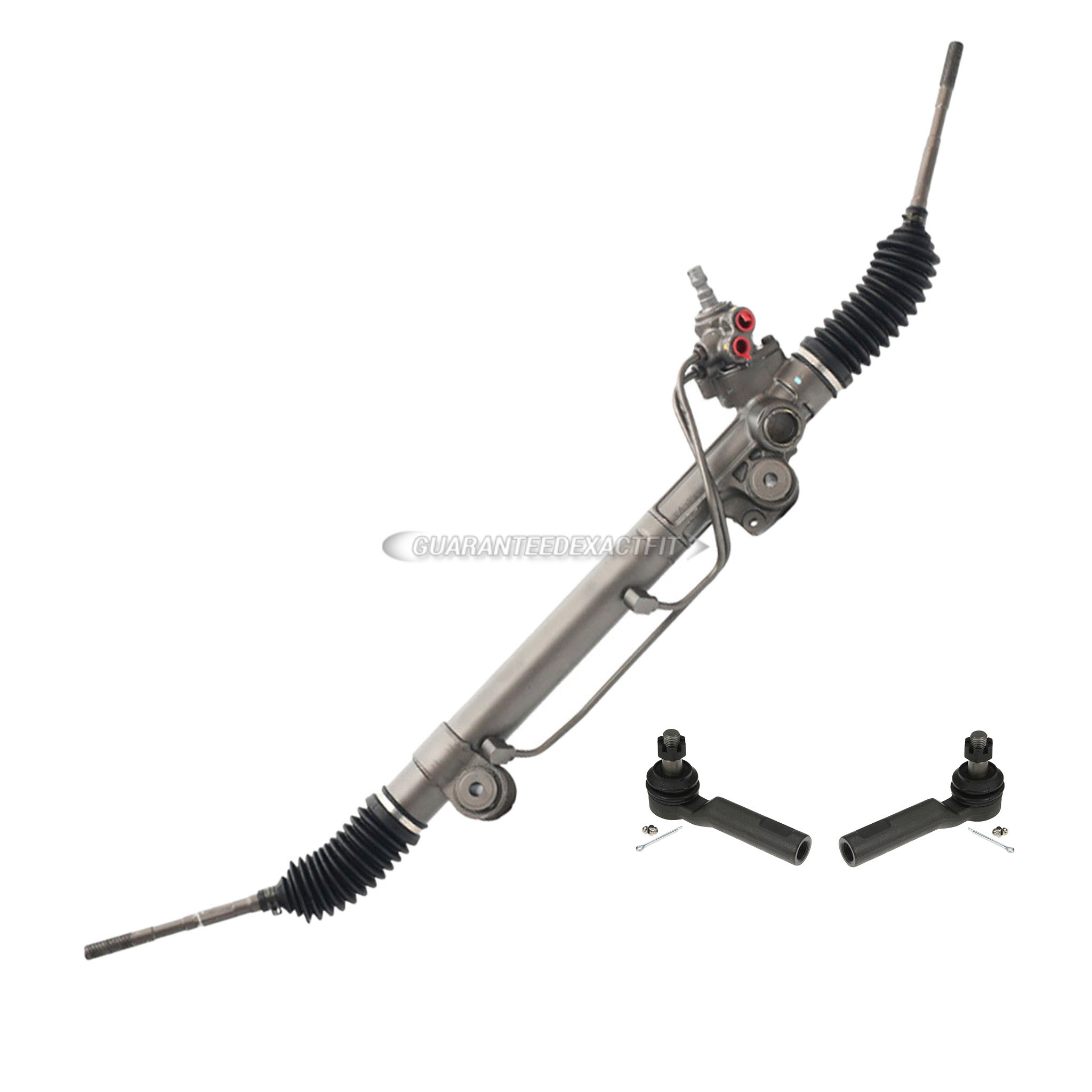 2007 Toyota Rack and Pinion and Outer Tie Rod Kit Power Steering 4WD Model 8920539 K7