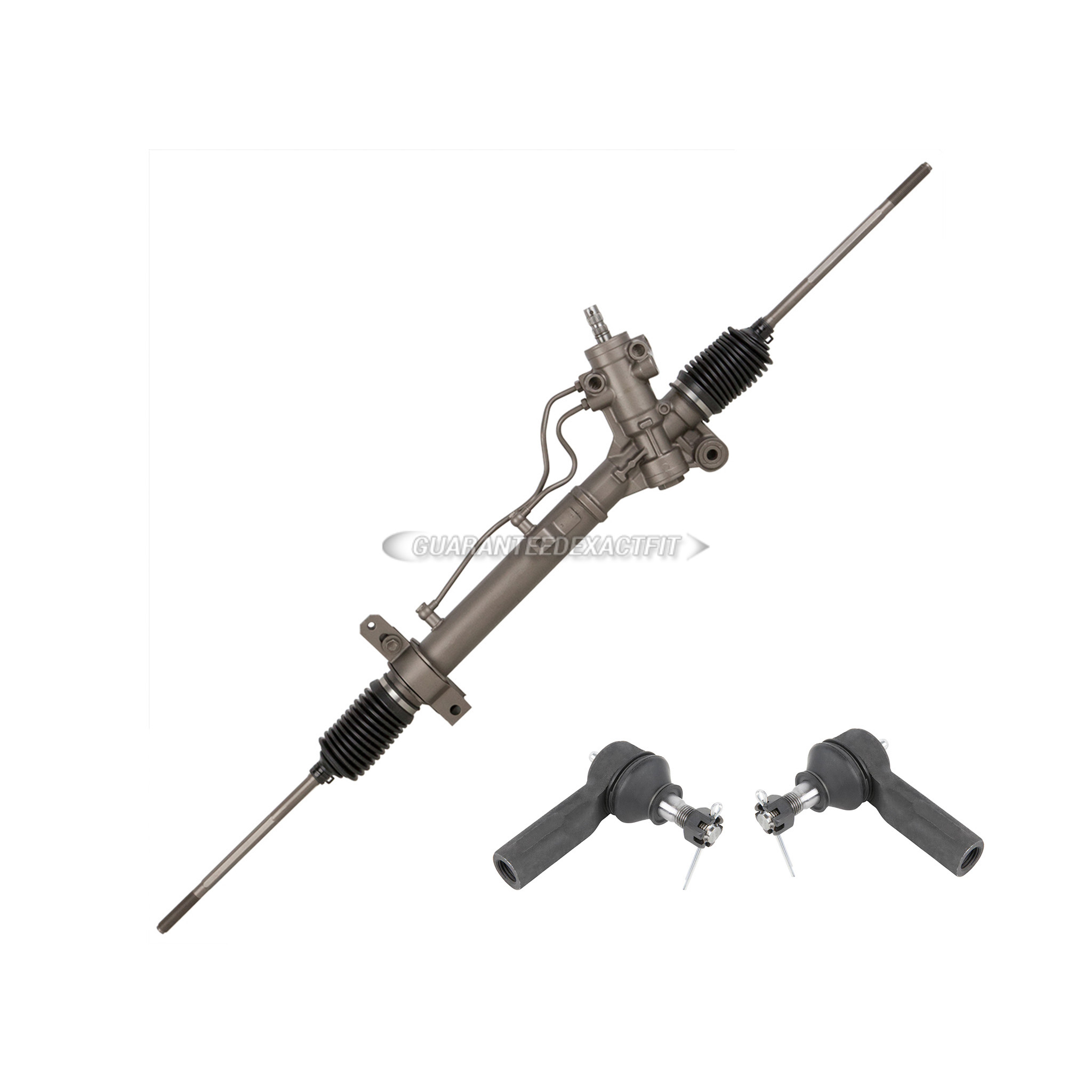 1998 Toyota Rav4 Rack and Pinion and Outer Tie Rod Kit 